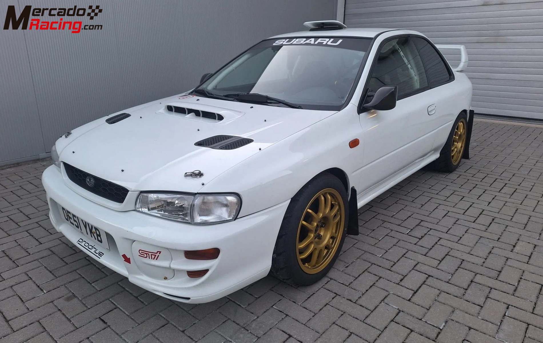 Subaru impreza wrx sti prodrive grupo n