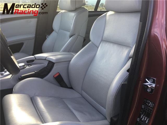 Bmw m5 rojo indianapolis con interior blanco. unico!!
