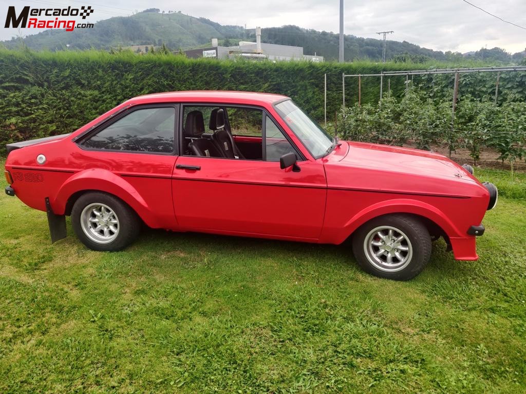 Ford escort mk2 rs 2000