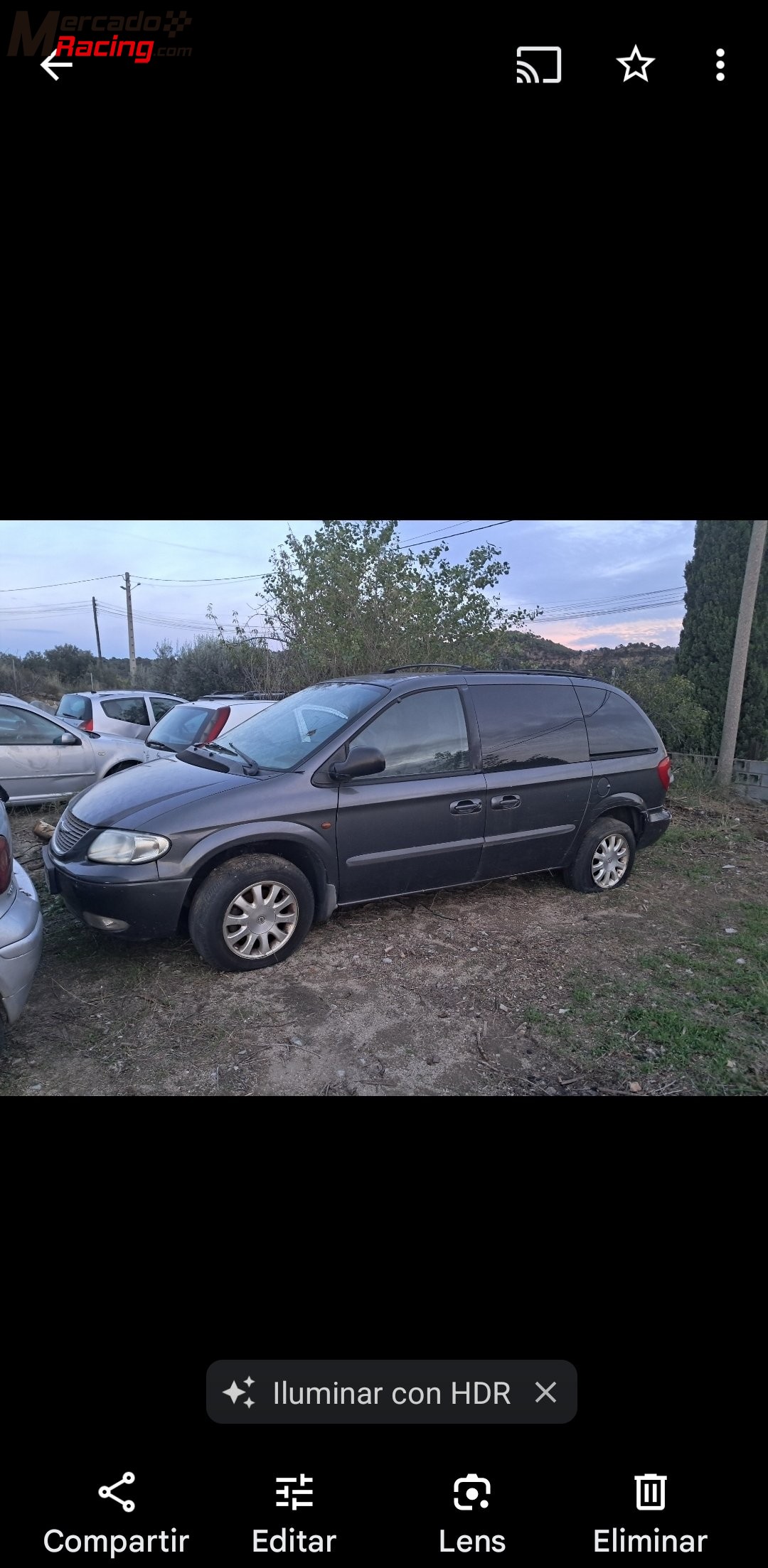 Chrysler voyager 2.5 crd 7 plazas a revisar 
