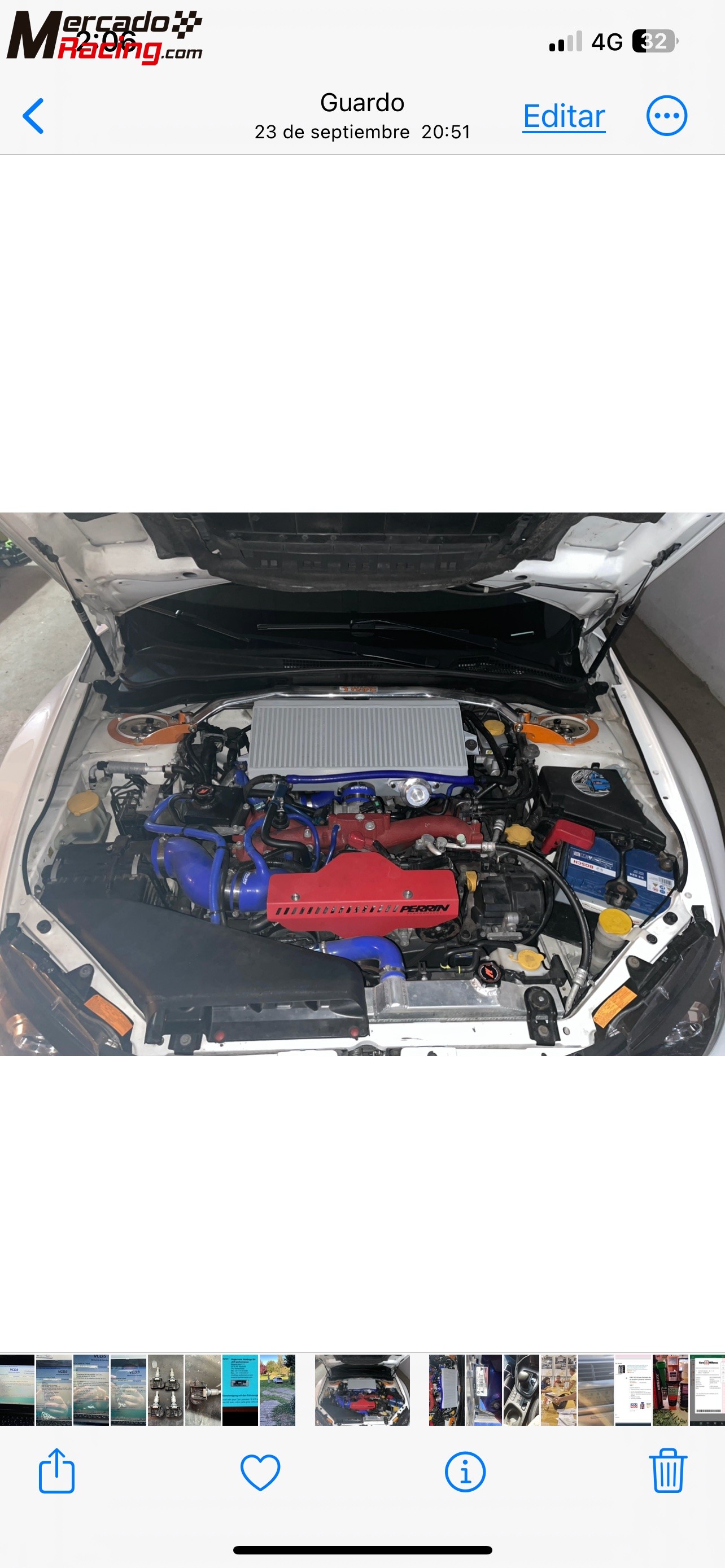 Subaru impreza sti 08
