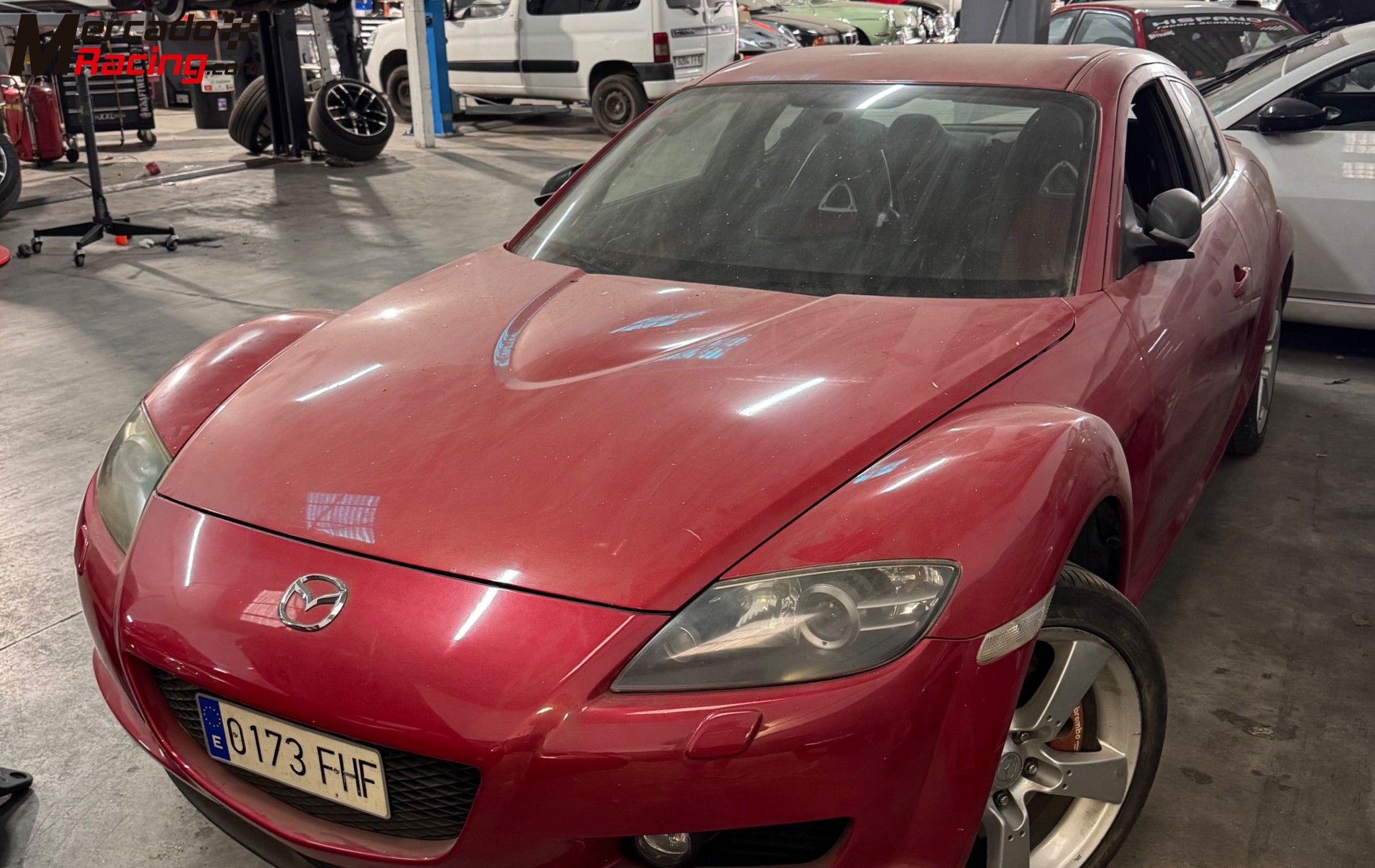 Rx8 con motor roto