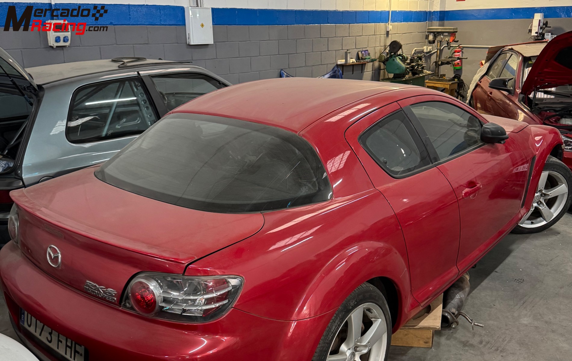 Rx8 con motor roto