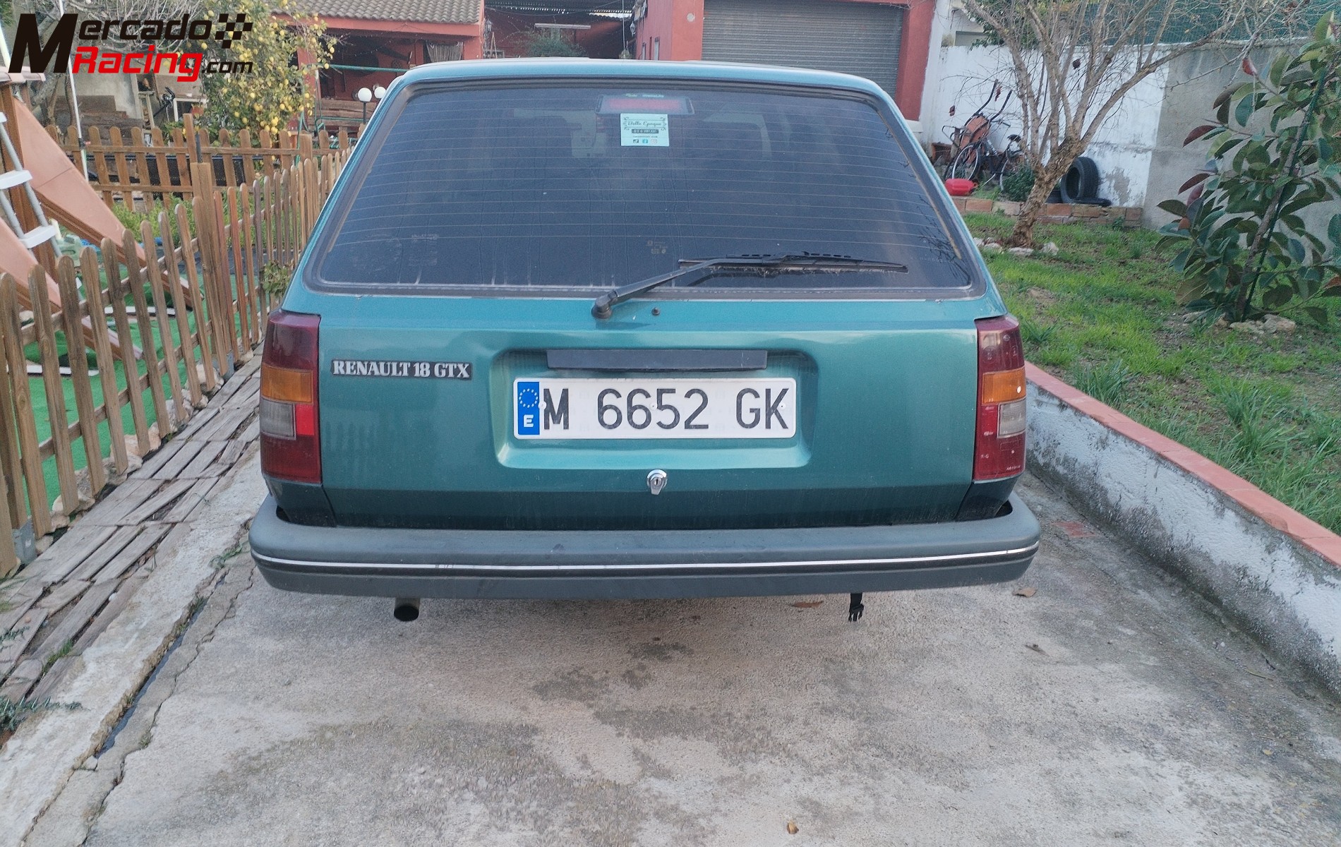 Vendo renault 18 gtx break 