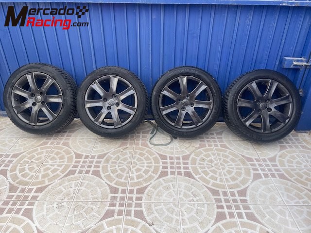 4 ruedas peugeot originales 195/55 r16 91 v
