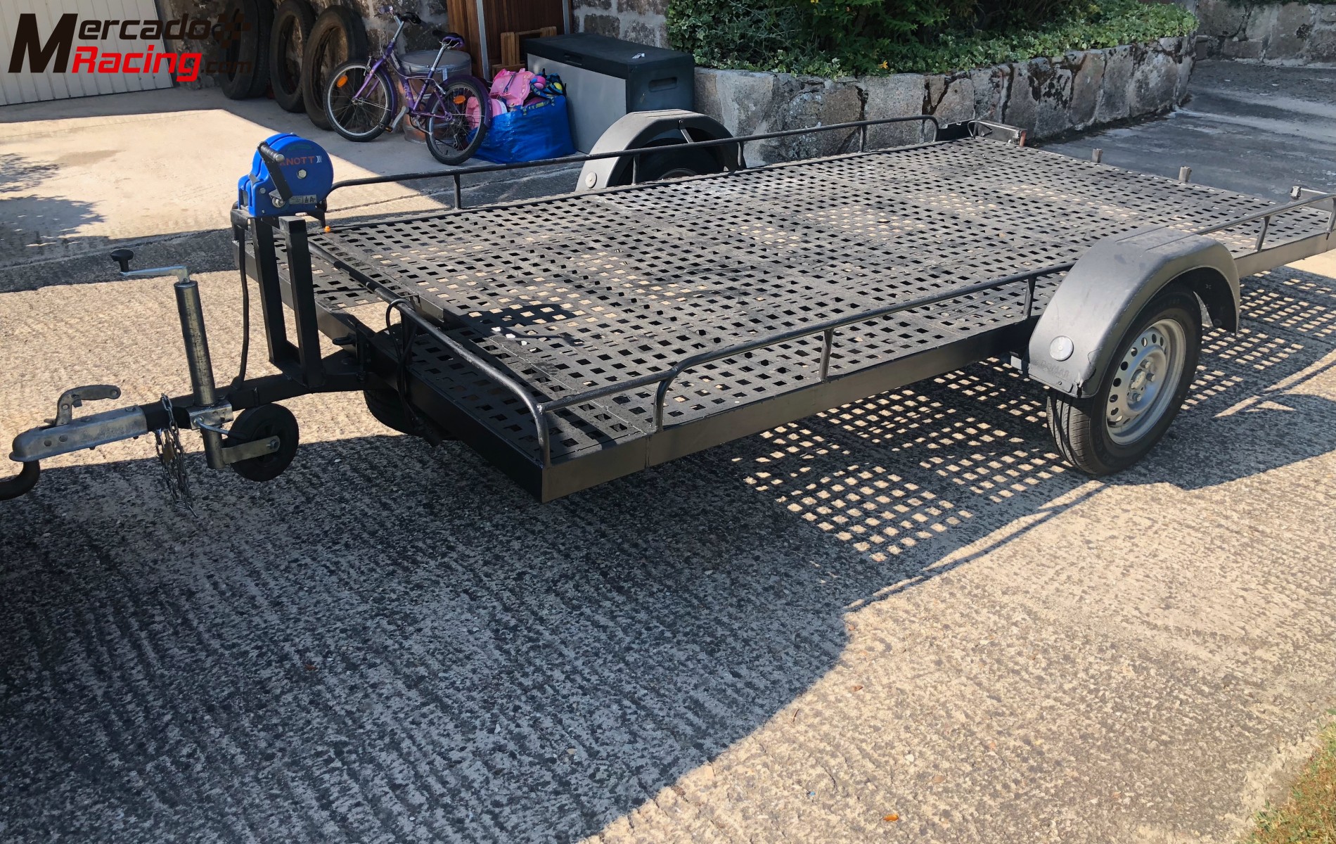 Remolque plataforma 750kg