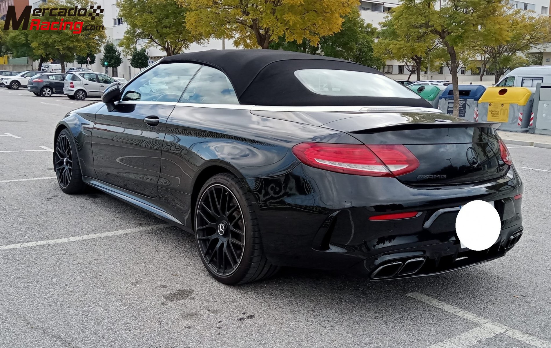 Se vende mercedes clase c 63 amg cabrio, año 2017