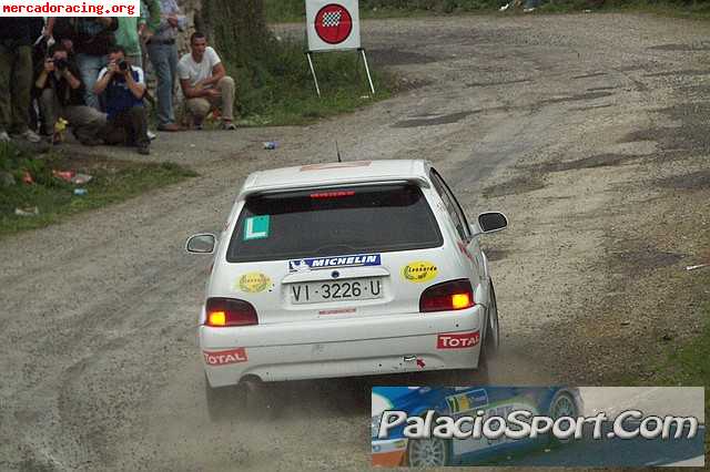 Citroen saxo construido entero en febrero del 2007.