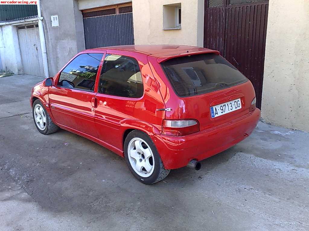 Saxo gr.a cambio por coche de calle