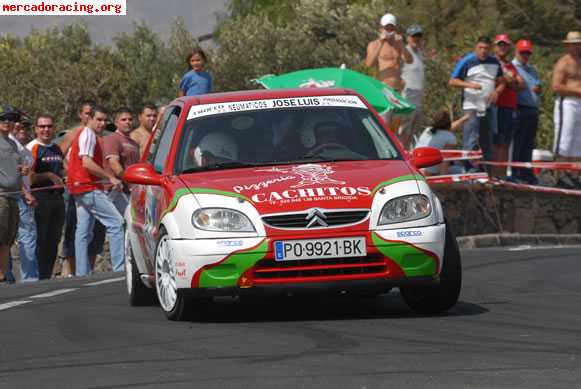 Citroen saxo con evoluciones del kitcar
