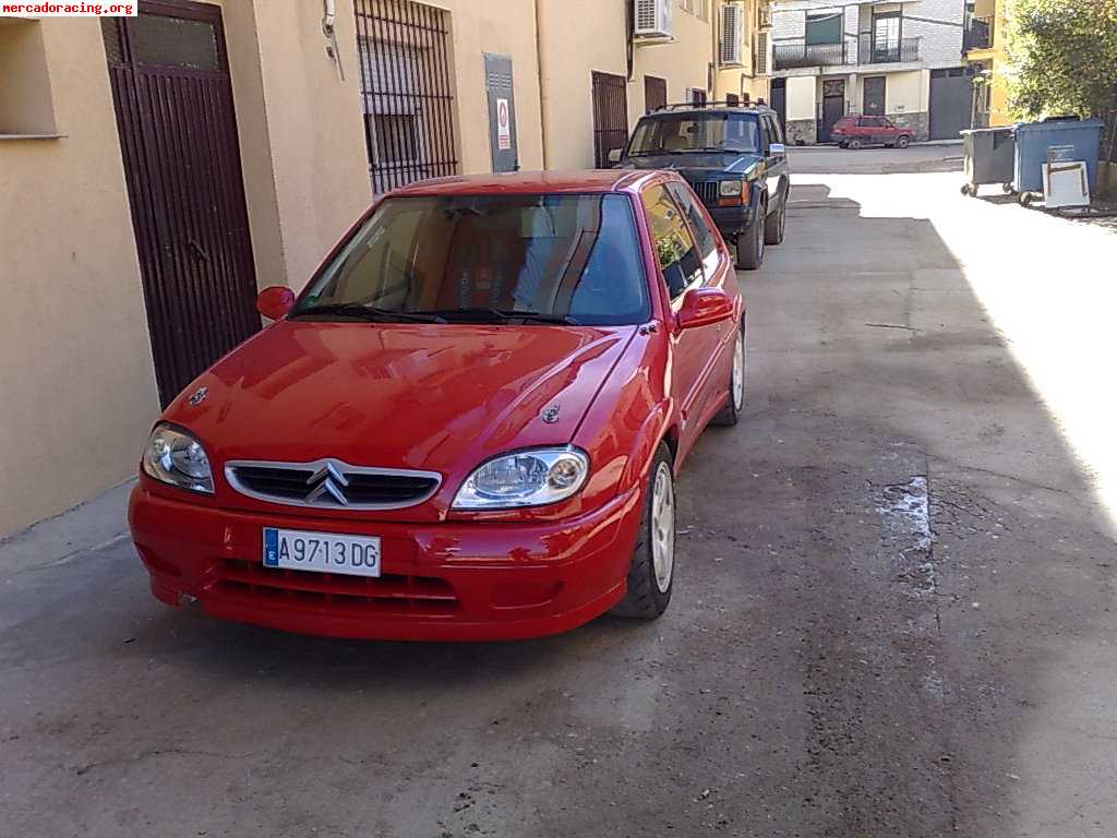 Saxo gr.a 13000euros se acepta vehiculo de calle y de commpe