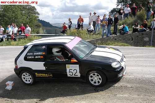 Citroen saxo gr n con solo tres rallyes hecho nuevo en el 20