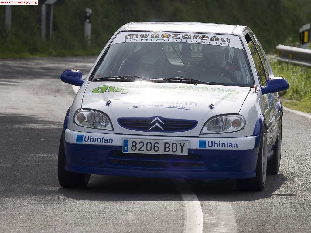 Citroen saxo grupo a (impecable)