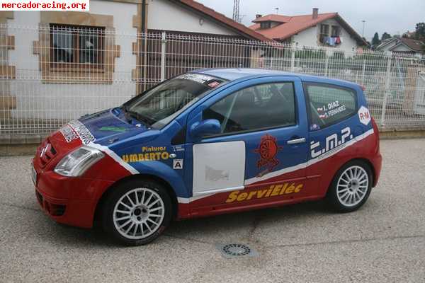 Citroen c2 de la copa