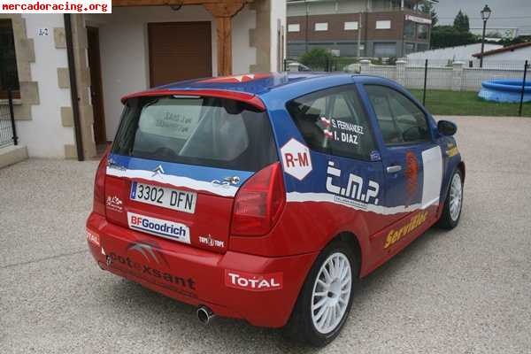 Citroen c2 de la copa