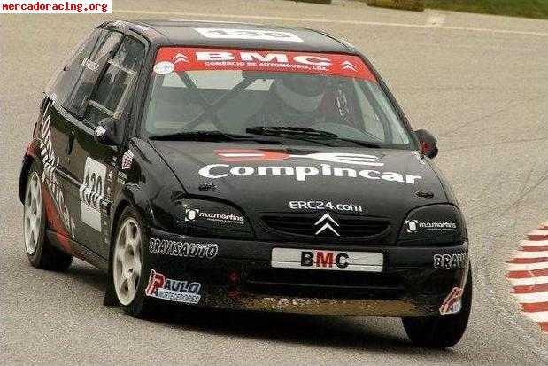 Vendo citroen saxo cup tri campeão de rallycross divisão-3 p