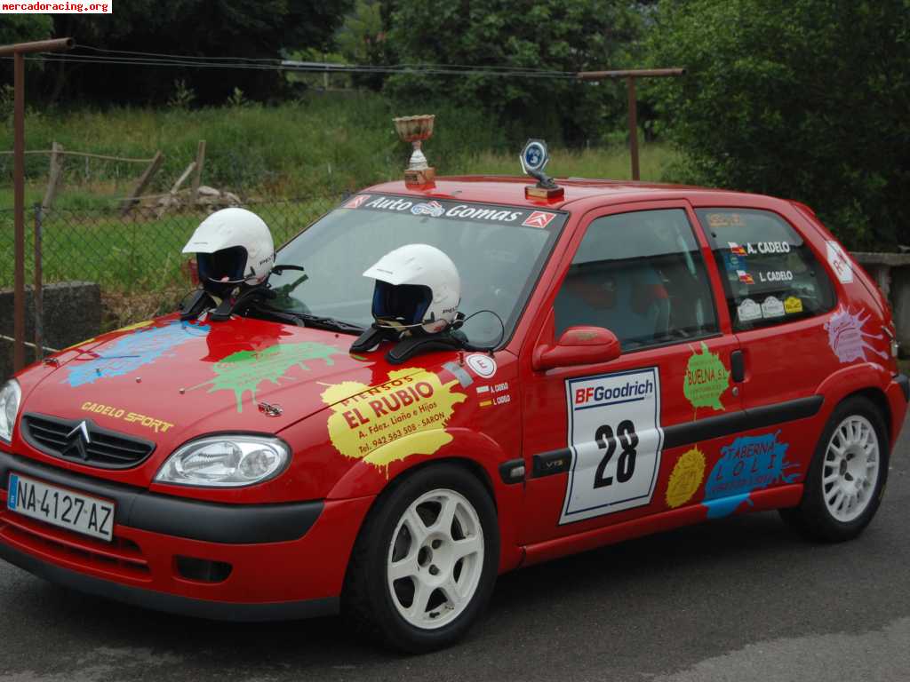 Citroen saxo vts1.6 de rallyes grupo a