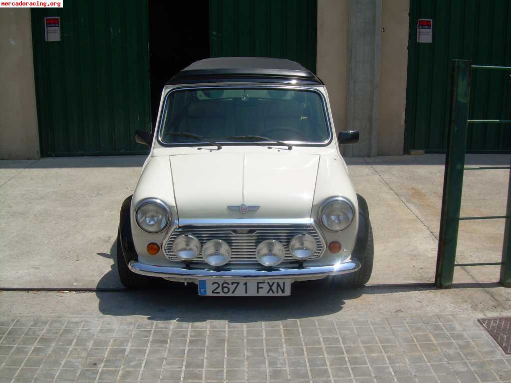 Cambio mini clasico por coche de rally