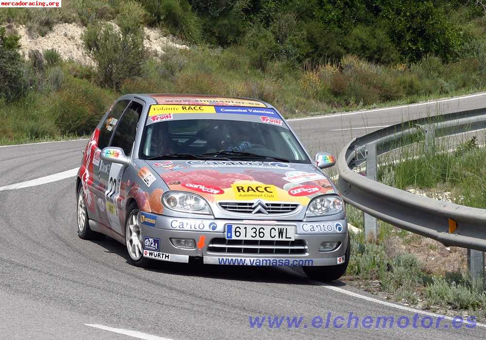 Vendo citroen saxo tope grupo n con palmares