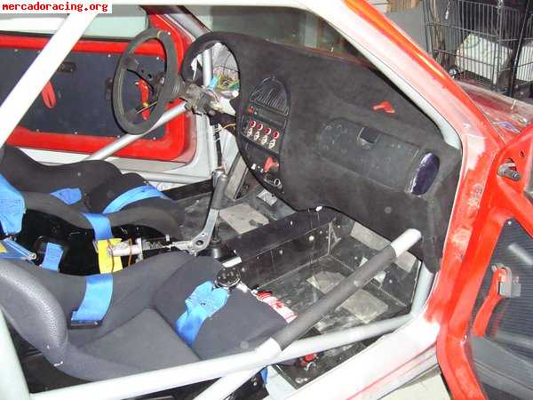 Equipo de rallye coche-furgon-remolque 9000€ todo