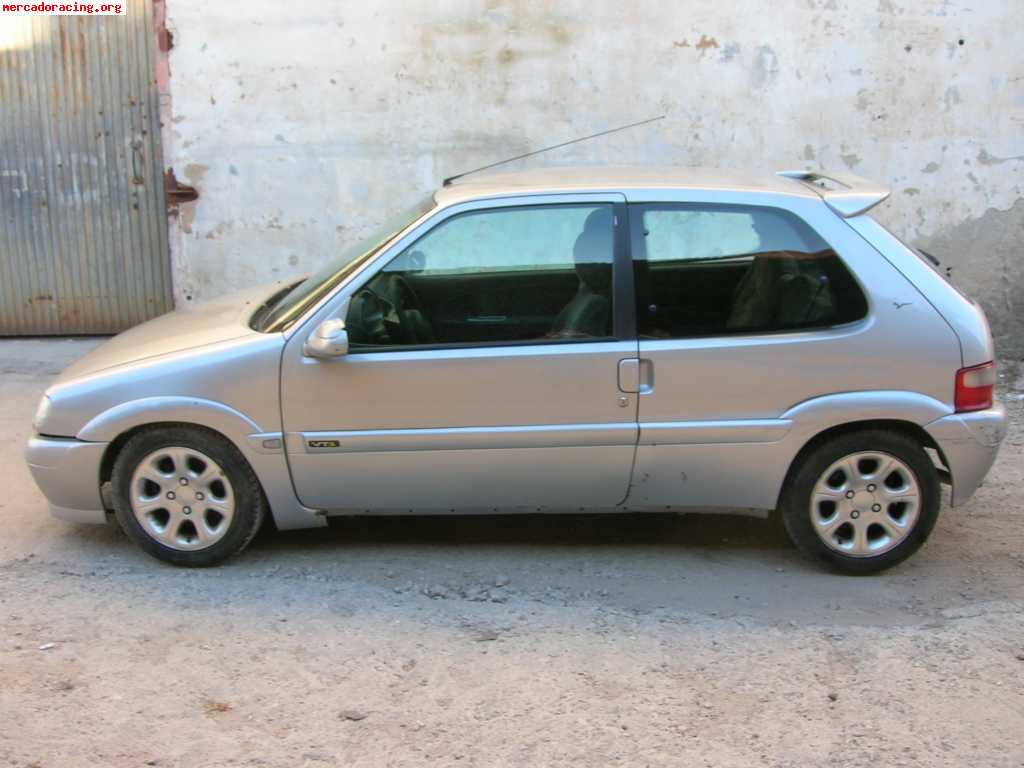 Saxo vts 1.6-16v fase 1 de calle 1500€ indocumentado