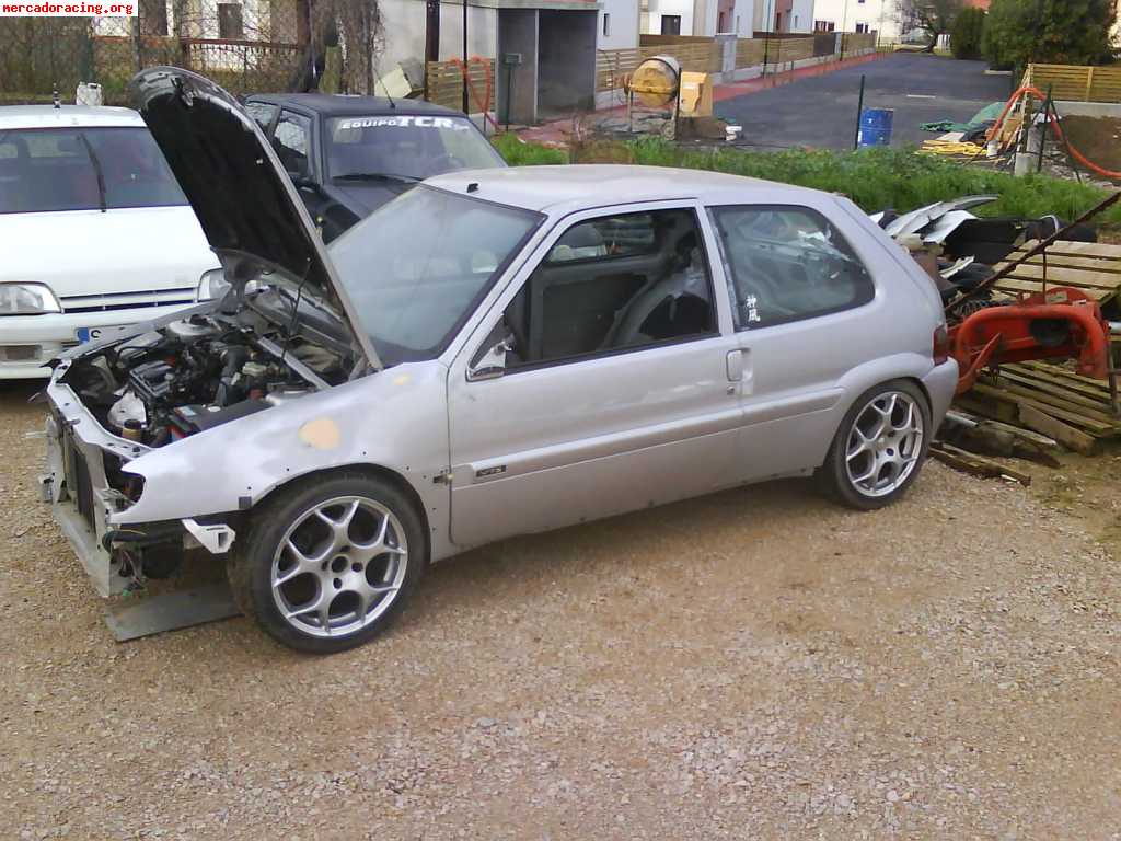 Se vende citroen saxo 1.600cc 8valvulas sin documentacion