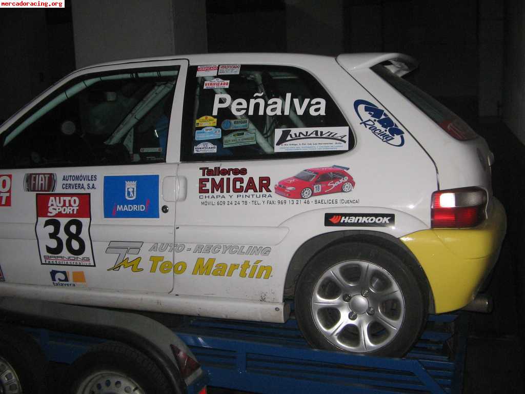 Vendo saxo vts 16v campeon del trofeo gpr