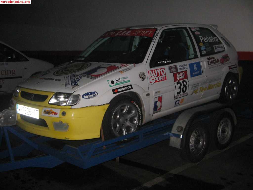 Vendo saxo vts 16v campeon del trofeo gpr