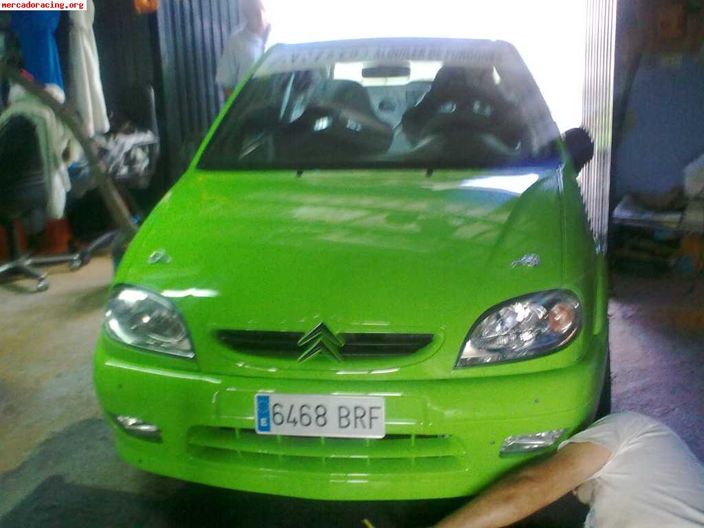 Citroen saxo gr-a, del trofeo 1600cc de tenerife