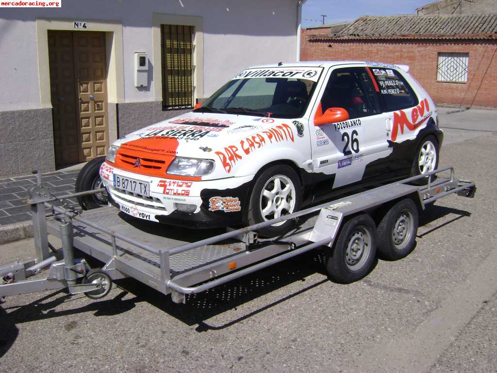 Vendo citroen saxo por abandono de competicion