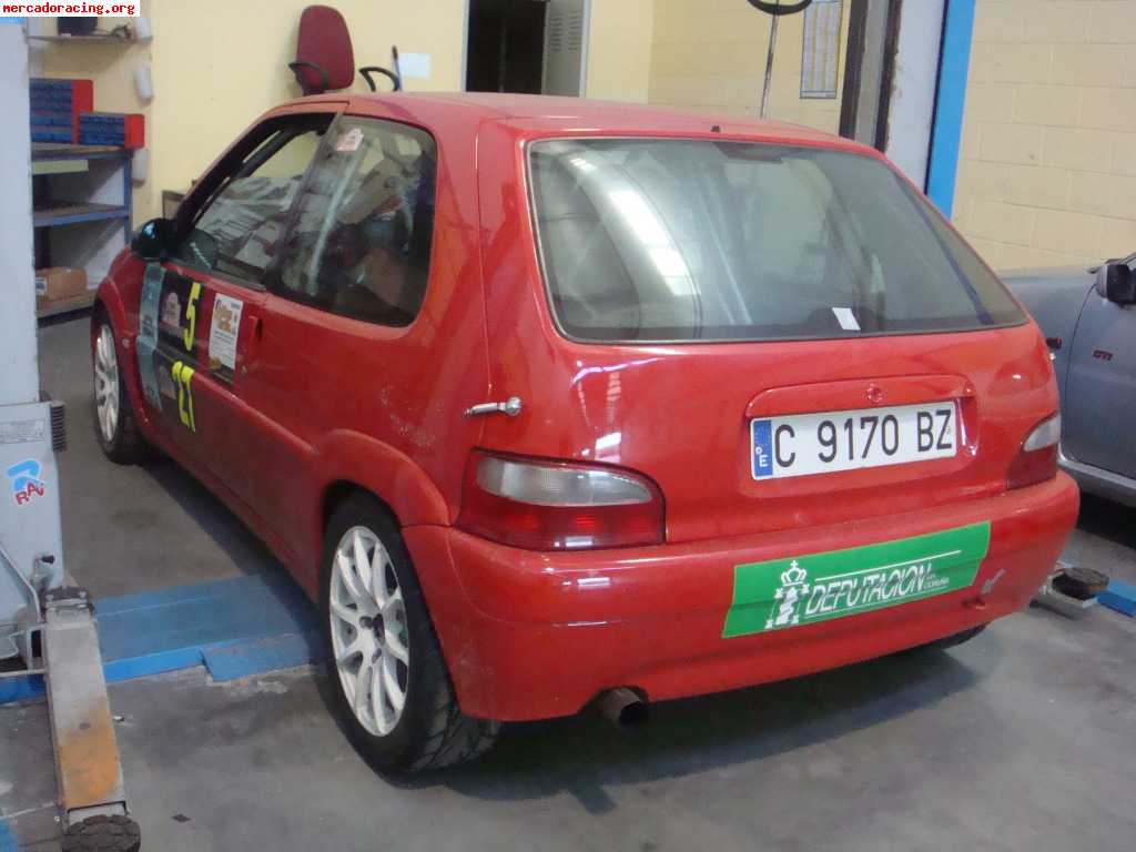 Saxo con un rallye caja be4 7900e¡¡¡