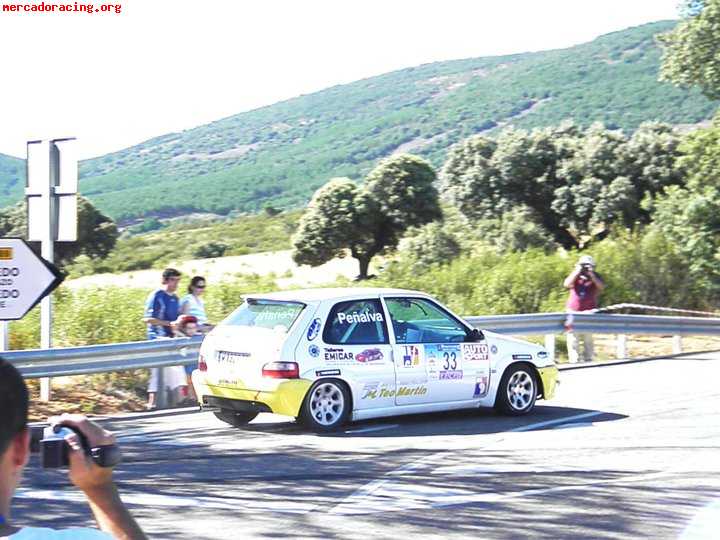 Vendo saxo 16v campeon de madrid clase 1 y del trofeo gpr