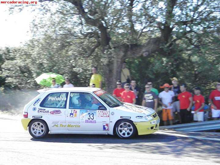 Vendo saxo 16v campeon de madrid clase 1 y del trofeo gpr