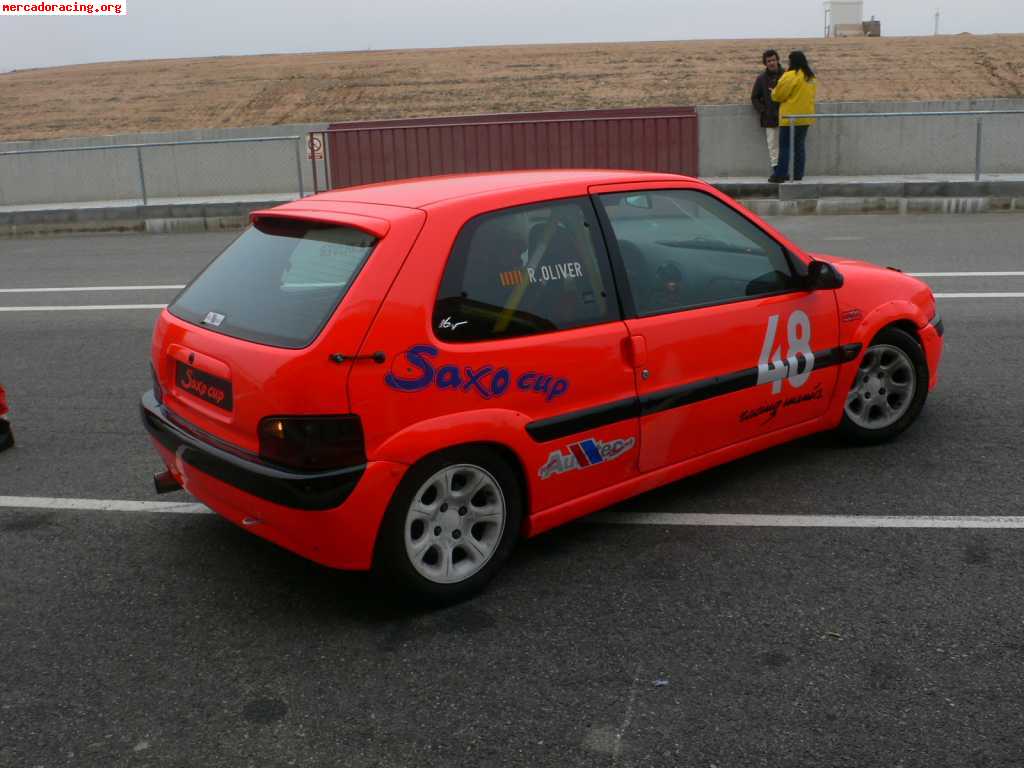 Vendo citroën saxo de circuitos, campeon de españa, con much