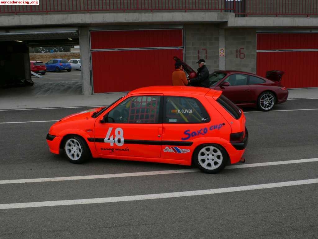 Vendo citroën saxo de circuitos, campeon de españa, con much