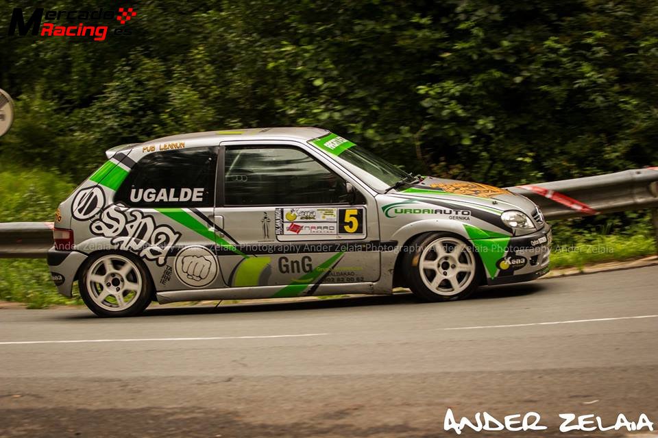 Citreon saxo gr,a campeon vasco 2016 clase 2 y 4 general ral