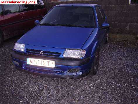 Citroen saxo vts 16 valvulas con pequeño golpe delantero
