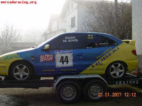 Vendo xsara de carreras con equipamiento completo