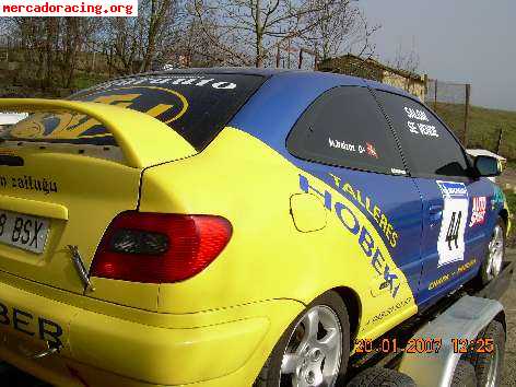 Vendo xsara de carreras con equipamiento completo