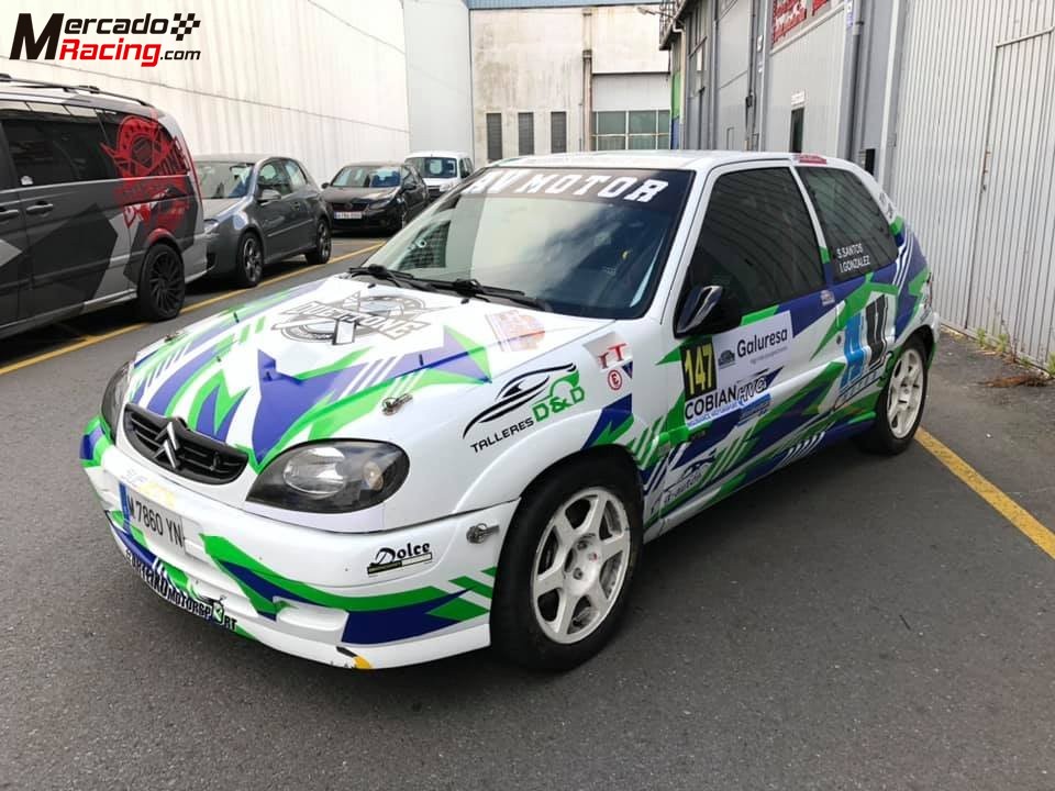 Carroceria con mecanica saxo de rally