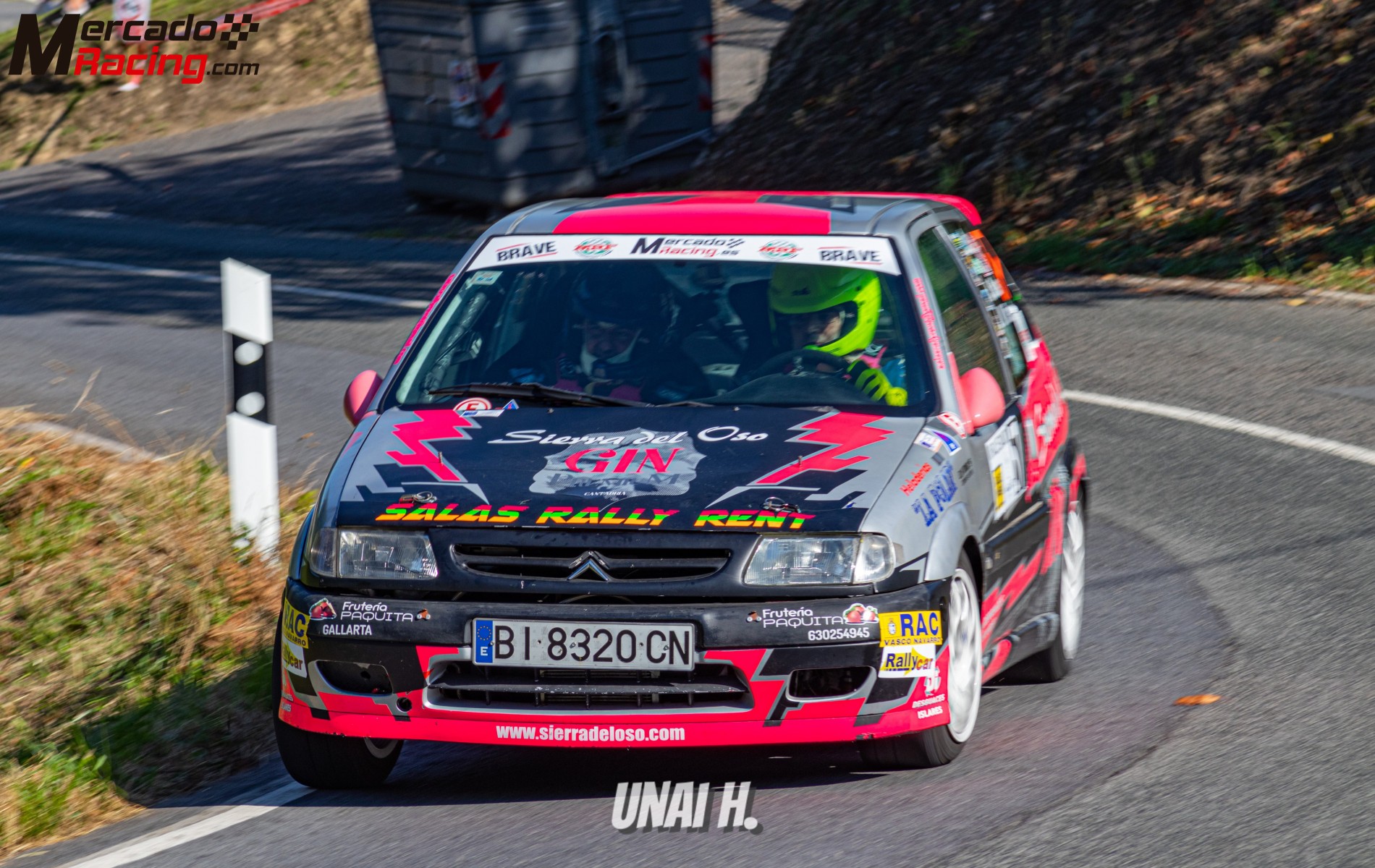 Saxo con secuencial y admisión kit car 