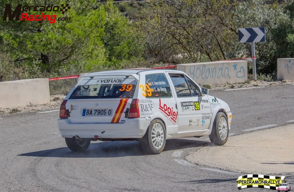 Citroen ax + remolque para rally
