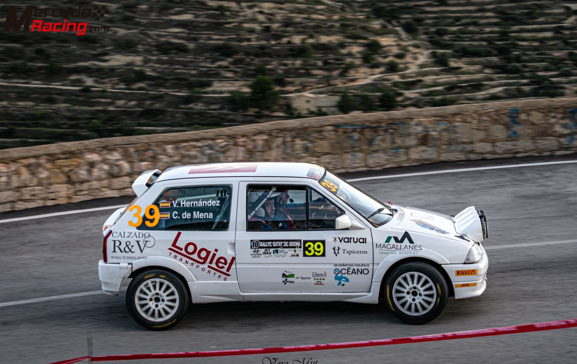 Citroen ax + remolque para rally