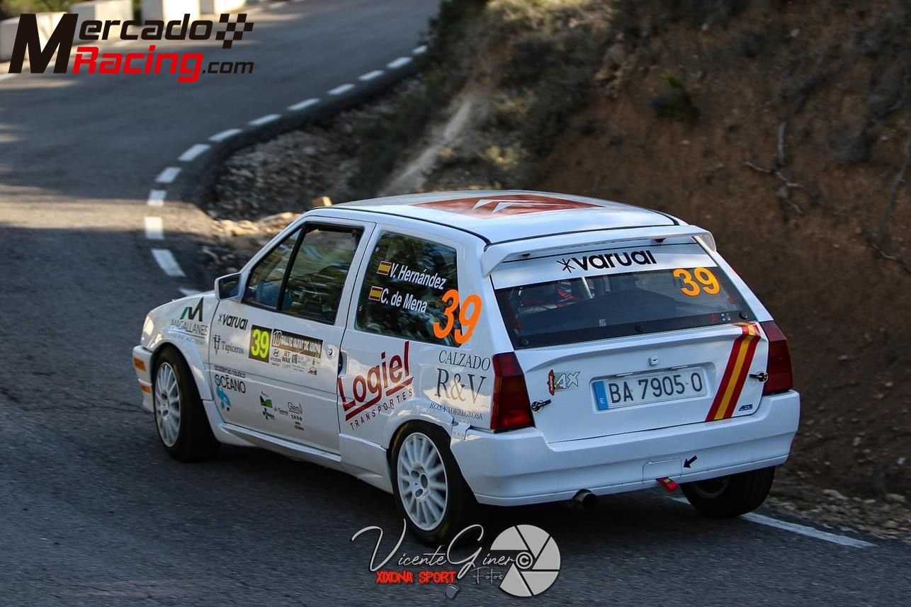 Citroen ax + remolque para rally