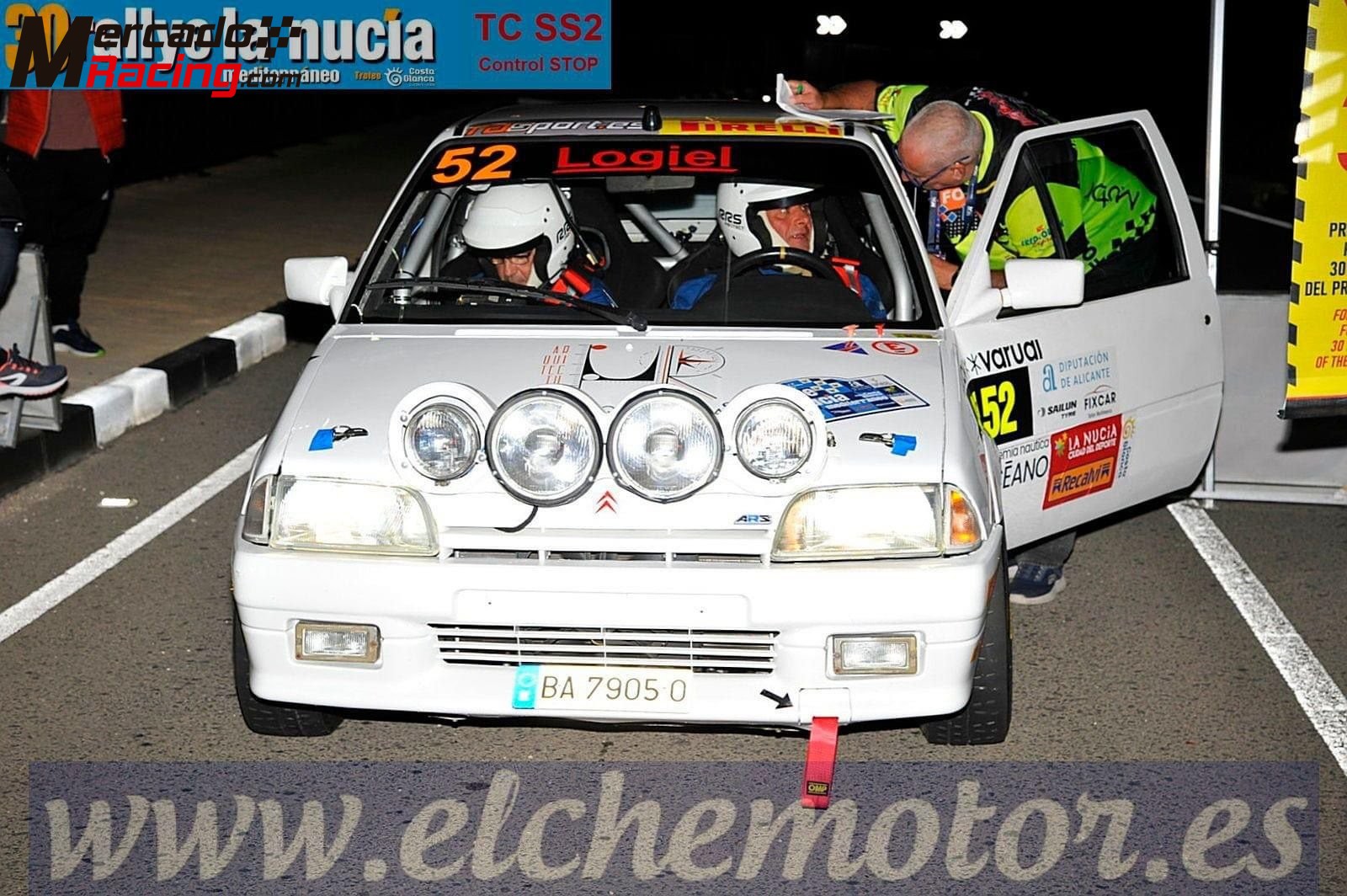Citroen ax + remolque para rally