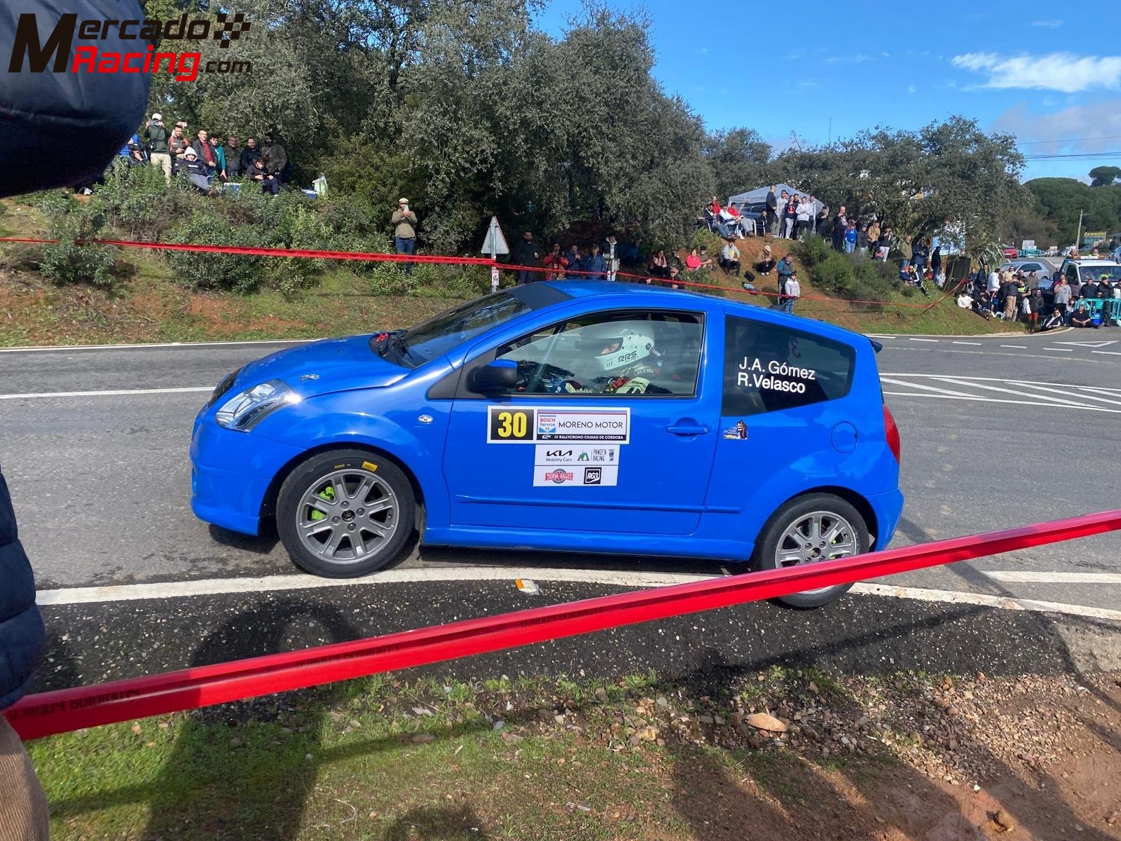 Citroen c2 vts con golpe