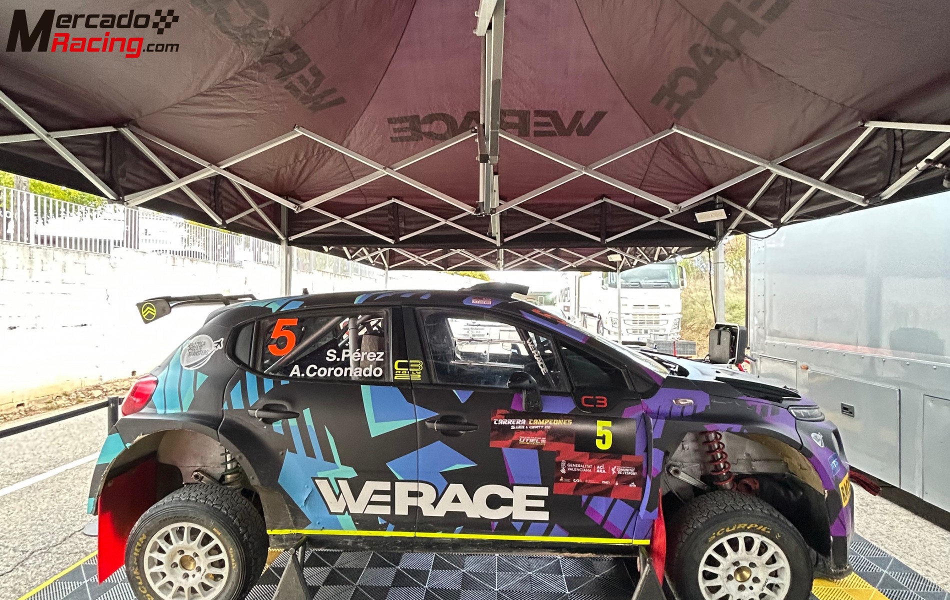 Citroen c3 rally2 (campeón catalan de tierra con sergi perez)