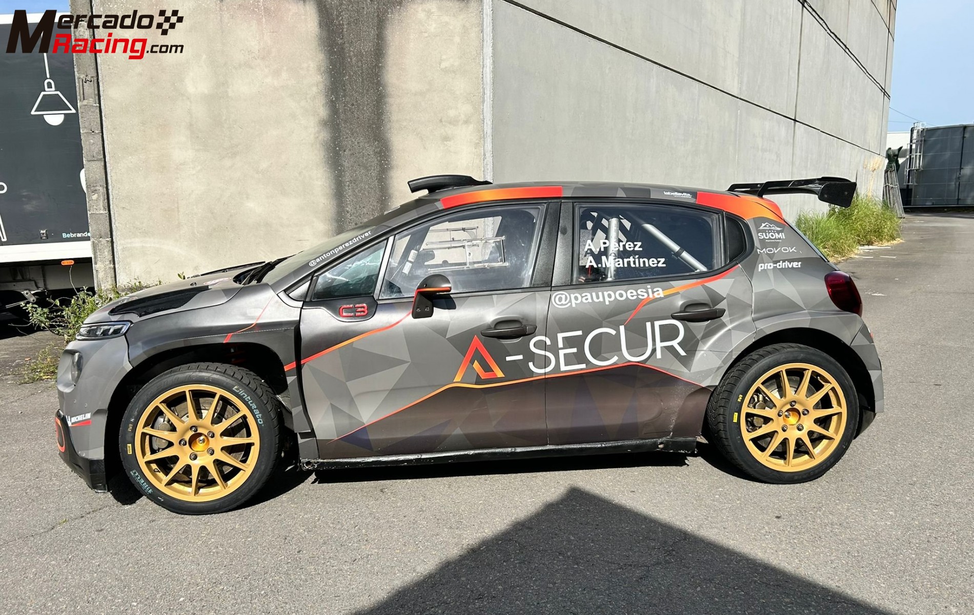 Citroen c3 rally2 ex-alejandro cachon