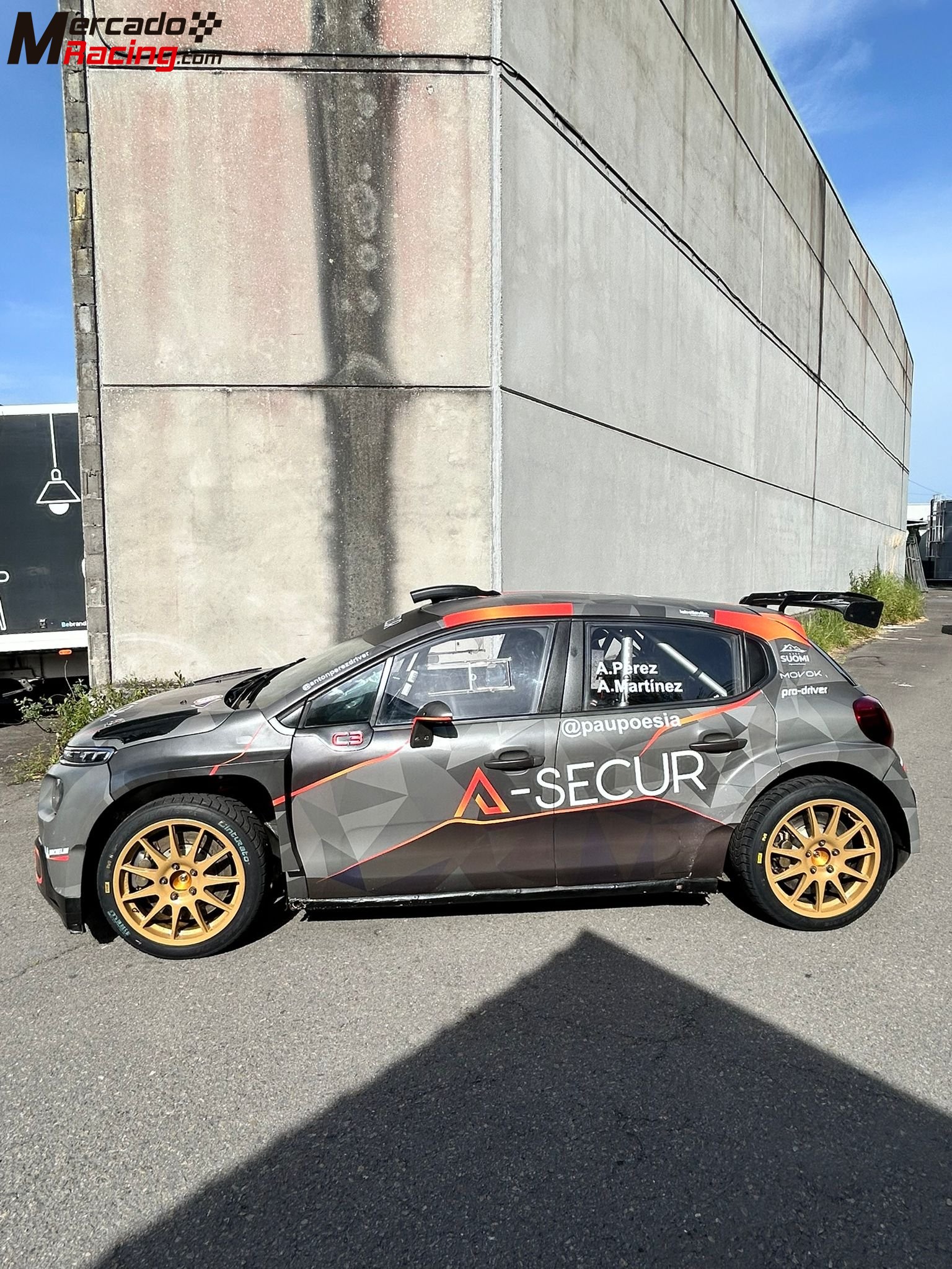 Citroen c3 rally2 ex-alejandro cachon