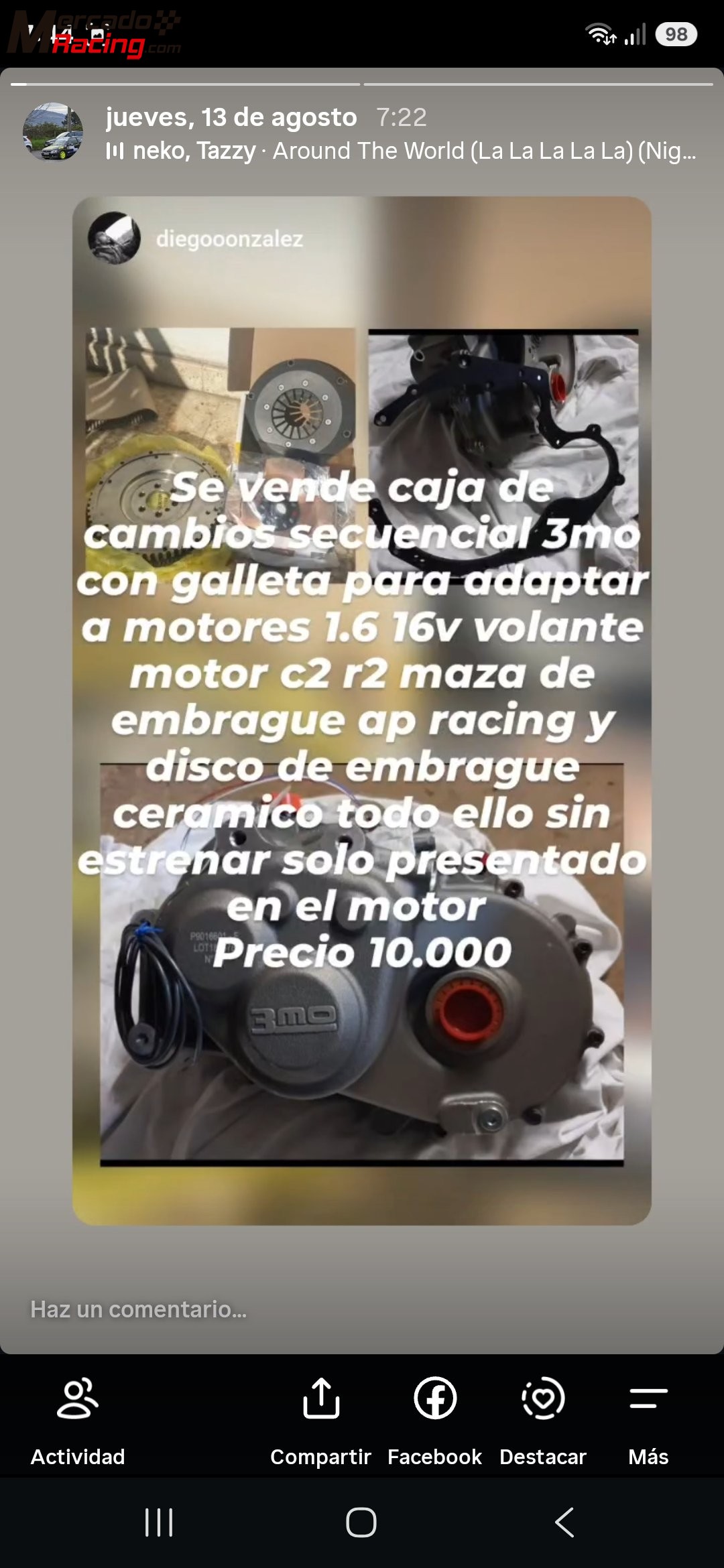 Caja secuencial 3mo